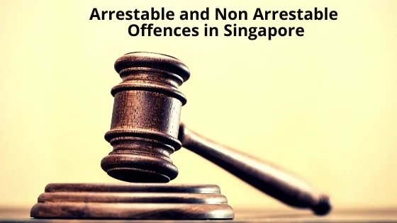 Arrestable and Non Arrestable Offences Singapore
